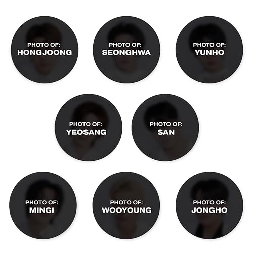 ATEEZ Official Tour Merch Pin Button Set