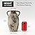 PORCER Ceramic Vase, 9.84 Inch Terracotta Vase with Handles, Boho Decor Decorative Vase, Rustic Vase for Home Decor, Farmhouse, Living Room, Table - Gray