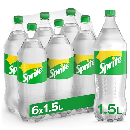 Sprite – 6 Bottiglie da 1.5 L, Gusto Lemon-lime,...