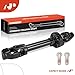 A-Premium Lower Intermediate Steering Shaft Steering Column Shaft W/U-Joint Compatible with 2001-2004 Dodge Dakota, 2001-2003 Dodge Durango, 4WD Only, Replace # 55351208AA 55351208AB