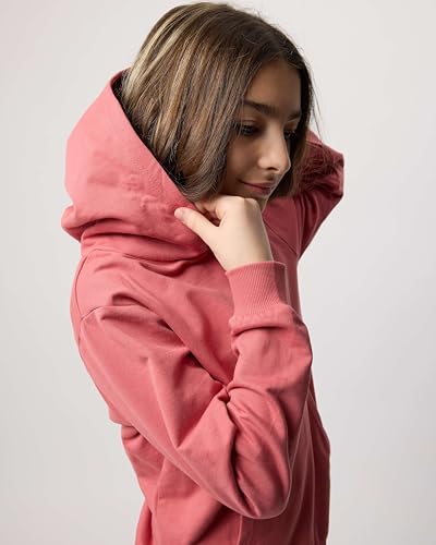 Real Essentials 3 Pack: Girls' Soft Brushed Fleece Pullover Hoodie Sweatshirt With Kangaroo Pocket (Ages 4-16)4