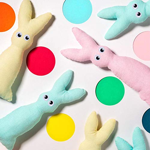 decora 500 pieces 6mm -12mm black wiggle googly eyes with self-adhesive for crafts decorations