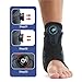 1Pc Ankle Brace Advanced Metal Support for Men & Women Sprained Ankles with Metal Springs Ankle Support(Black Pink)