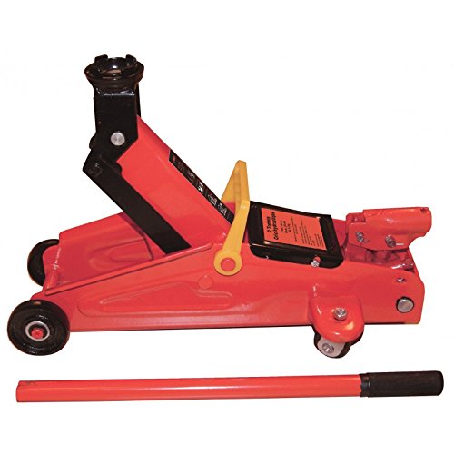 Cric Hydraulique PEREL 2 Tonnes - Sur Roulettes Avec Boîte De Rangement, Capacité 2t