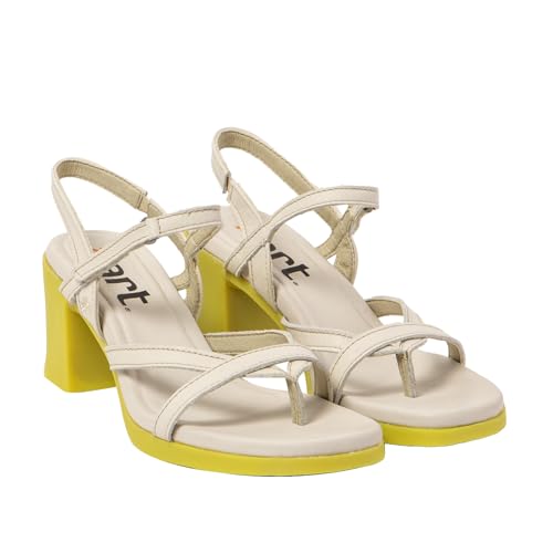 Art 1844 Cannes, Sandalia Mujer, Nappa Cream Pistacho, 42 EU