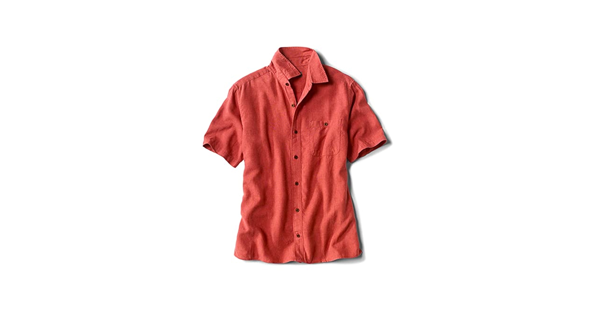 Amazon.com: Orvis Men's Hemp/Tencel Stretch Short-Sleeved