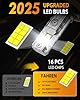 FAHREN H11 LED Bulb, 45000LM Super Brighter, 1:1 Size Halogen Replacement, H8/H9 Fog Light Bulb Canbus Ready, 6500K Cool White, IP68, 60000+ Hours Service Life, Pack of 2 Warning Lights #4