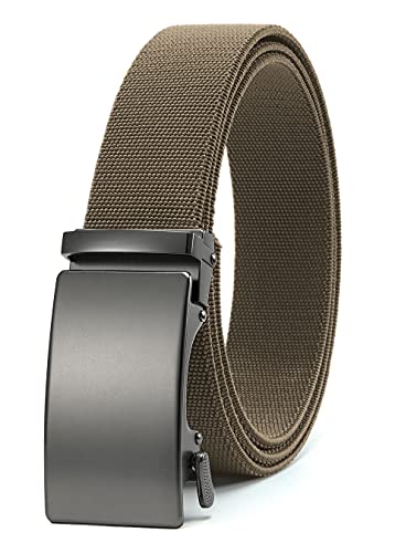 Image of CHAOREN Mens Belt Stretchable - Elastic Golf Nylon Web Adjustable Belt - for Casual Wear