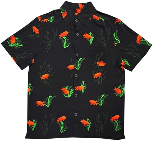 Image of Molokai Surf Button Down Slim Fit Hawaiian Short Sleeve Shirts