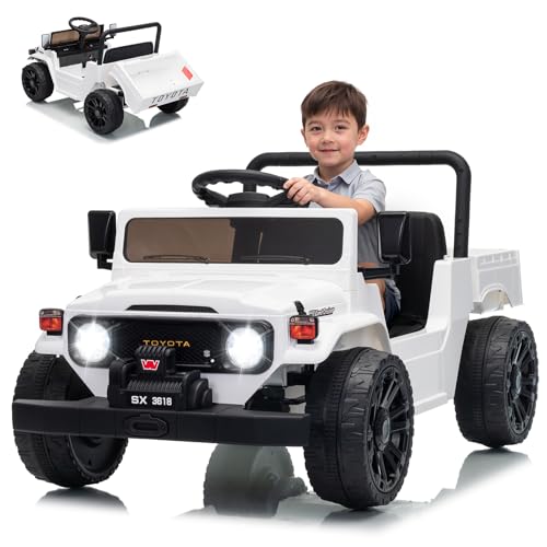 12V Licensed Toyota Electric Ride on Car, Battery Powered Electric