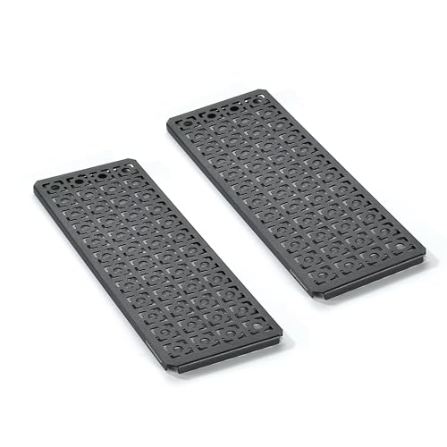 camping moon IGT Top Board Bridge Table Laser Top Board Half 2pcs Black CK-12F-2P