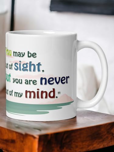 Image of Better Gift Flowers Missing You Mug, Round Shaped Multicolor Themed Coffee Mugs, Mug for Gifting, Gifting Items for Family, Friends & Closed Ones