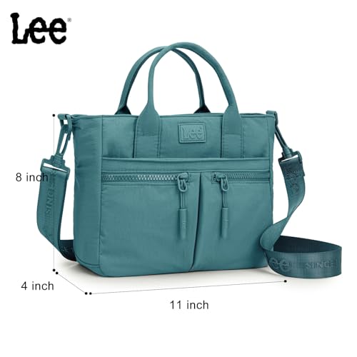 Image of Lee Small Crossbody Bag for Women Nylon Tote Bag with Multiple Pockets