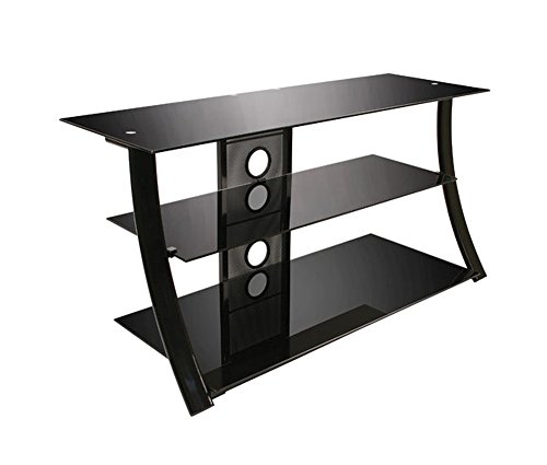 BellO PVS4208HG Flat Panel A/V Stand - High Gloss Black