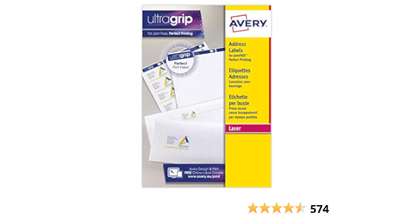 Amazon.com : Avery l7651-15 975 Mini Labels Laser Printer ...