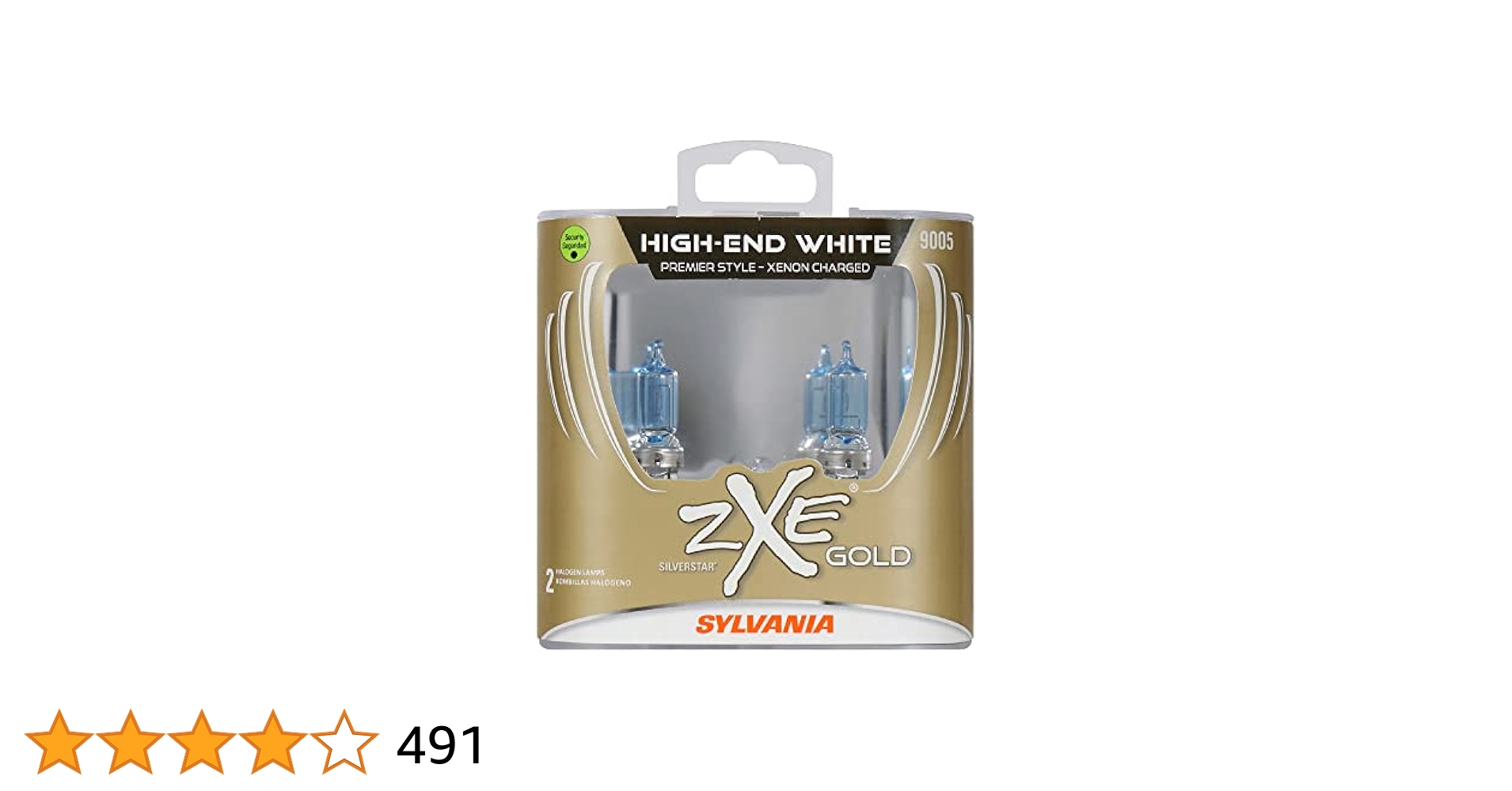 SYLVANIA - 9005 (HB3) SilverStar zXe GOLD High Performance