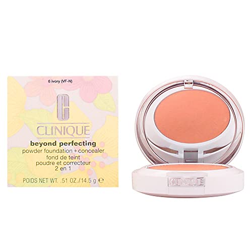 Clinique Beyond Perfecting - Base de maquillaje, color 6 ivory, 14,5 gr