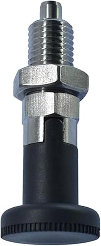 1 perilla de autobloqueo émbolo de resorte de émbolo pasadores de posicionamiento de émbolo perno de bloqueo tornillo de rosca fina émbolos de indexación de autobloqueo pin de indexación (M16)