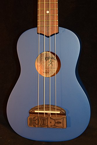 Kohala IT KT-SBL Ukulélé Soprano En Linden Tiki Series - Les Beatles, Paul McCartney, John Lennon, RIngo Starr, George Harrison Kohala IT KT-SBL Ukulélé Soprano En Linden Tiki Series