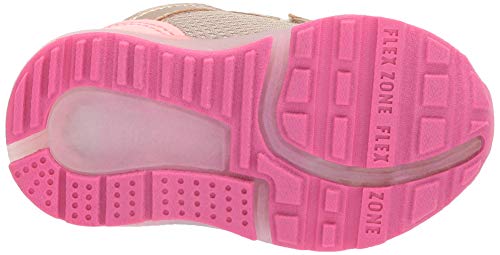 carter's Girl's Drew Metallic Light-Up Sneaker, Gold, 12 M US Toddler4