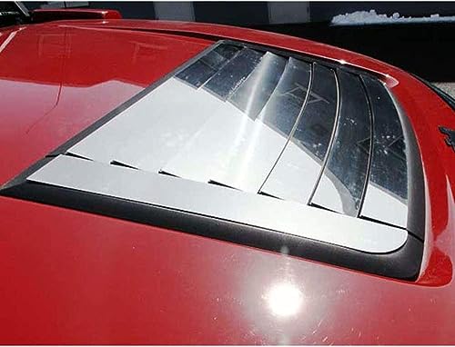 Elite Auto Chrome 9pc. Chrome Hood Vent Trim fits H3 2006-2009