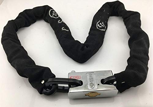 Motorradschloss, Kettenschloss, verlängert fett, Anti-Hydraulik-Schere, Elektroschloss, Diebstahlsicherung, Mountainbike-Kettenschloss@EIN