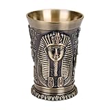 Ce verre à vin est de égyptien ancien, ajoutant une touche d'histoire tout en buvant