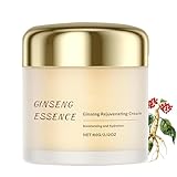 gcdat Ginseng Rejuvenating Cream, Concentrated Ginseng Cream With Ginseng Essence & Hyaluronic Acid for Wrinkles & Deep Hydration - 2.12 Oz- Lightweight Daily Face Moisturize, Nourish & Smooth
