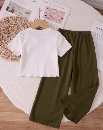Image of TAGAS Girls Girls' Clothing Sets||Top With Pant ||COORDINATED OUTFIT FOR GIRLS
