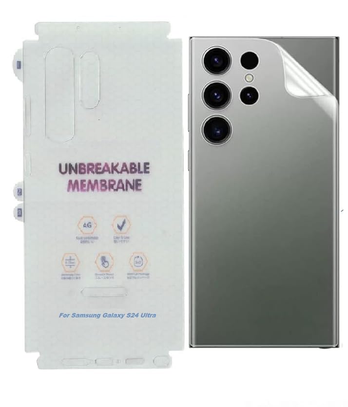 CoverGallery for NEW Samsung Galaxy S24 Ultra with Matte Unbreakable Back Screen Guard Membrane(Pack-1) (B0CSXB5LCK) Amazon Price History, Amazon Price Tracker