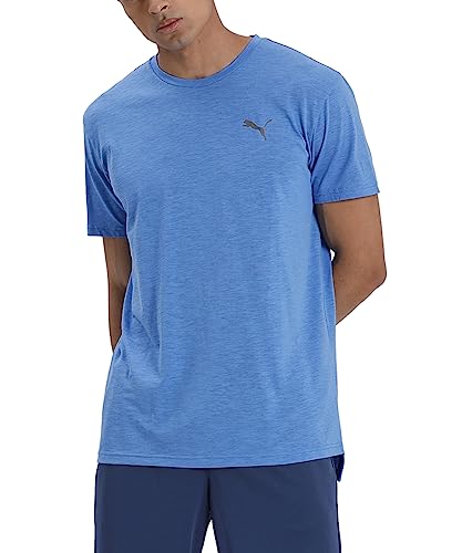 PUMA Energy SS Tee T-Shirt Homme Palace Blue Heather FR : S (Taille Fabricant : S)