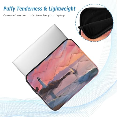 Funda para portátil 13-14 pulgadas impermeable con patrón miniatura 5
