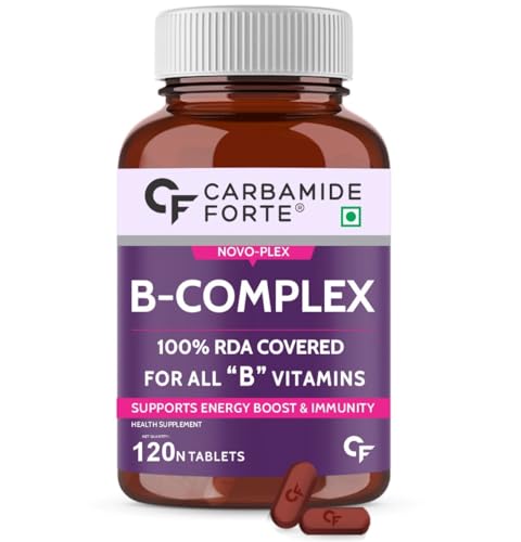 Carbamide Forte Vitamin B12 Complex Tablets - 100% RDA for B Vita...