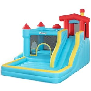 Bounce House with Slide, Inflatable...