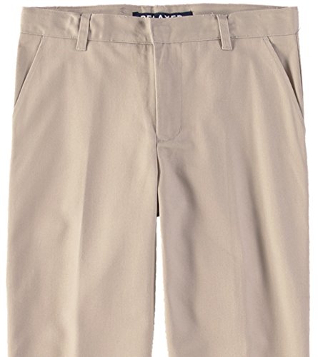 French Toast Boys' Adjustable Flat Front Double Knee Pant3