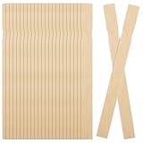 200 Pcs Paint Stir Sticks 12 inch Paint Mixing Sticks Paint Sticks Bulk, Wooden Paint Sticks Paint Stirring Sticks for Crafts DIY Mixing Epoxy Resin Paint Garden Library Markers