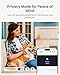 REOLINK 4MP Indoor Security Camera E1, Plug-in 2.4G Wireless WiFi 6 for Baby/Pet Monitor with Phone app, 360 Degree Dog Camera with Person/Pet Detection, Night Vision, 2-Way Talk, Local Storage