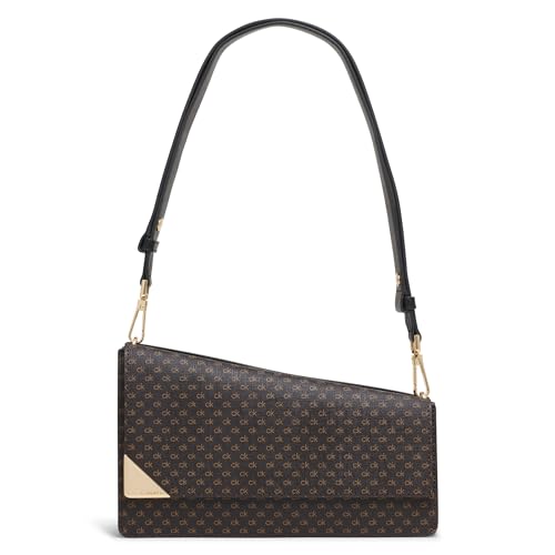 Calvin Klein Basalt Flap Demi Shoulder Bag