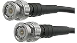 Kabel und Drähte Huber+Suhner Koaxialkabel konfektioniert, 1m, BNC/BNC