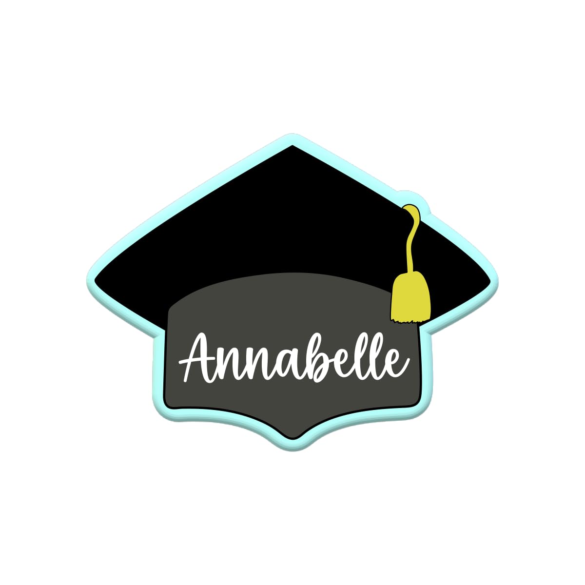 Graduation Cap Cookie Cutters (Standard Cutter 4")