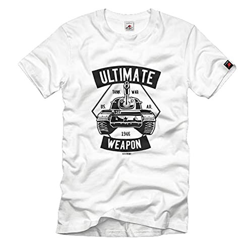 T-shirt USA WW2 en taille XX-Large blanc pour homme adepte de vêtements militaires