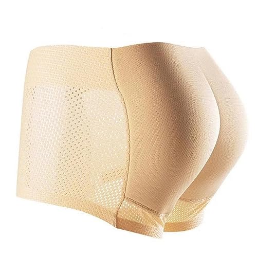 JOCKMAIL Mens Padded Boxers Mesh Enhancing Buttocks Male Underpants