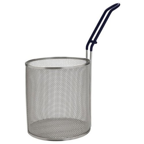 Winco MPN-67 Stainless Steel Small Pasta Boil Baskets 65-Inch Diameter Cylindrical Pasta Strainer