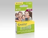 OHROPAX Mini Silicon Spar-Set 2x8 Ohrstöpsel aus Silikon. Schutz vor Lärm und Wasser. Ideal für kleinere Gehörgänge.