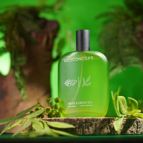 GOD CONCEPT Ginger & Green Tea EDP Spray, 100ml - Image 3