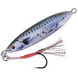  HART Saltwater Live Cebo Mirando Jigging Señuelo REAL-R 60g