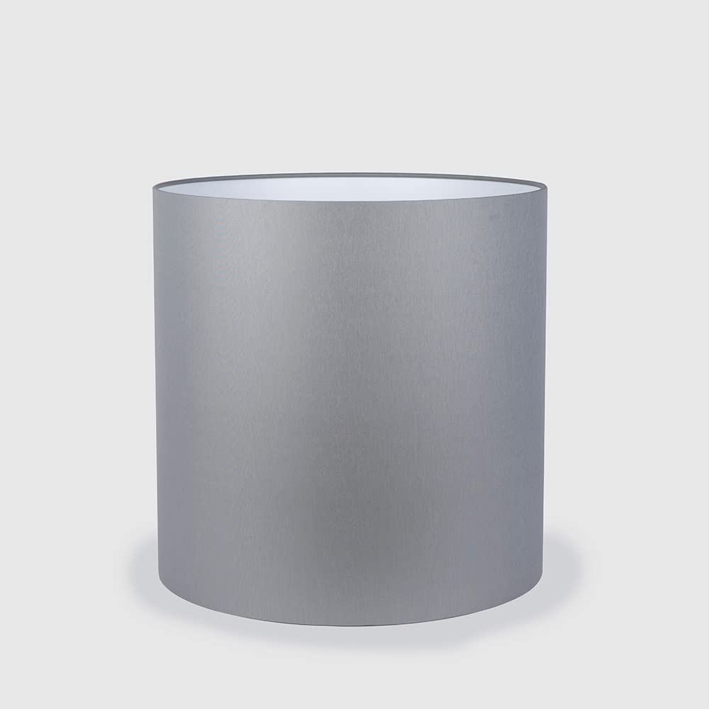 Uniqq Lampenschirm Stoff grau Ø 40 cm - 40 cm hoch
