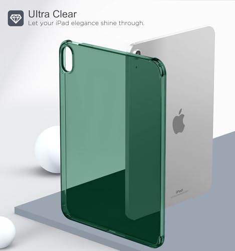 MoKo Clear Case for iPad (A16) 11th Generation 2025, Midnight Green by MoKo - Used condition - Image 6