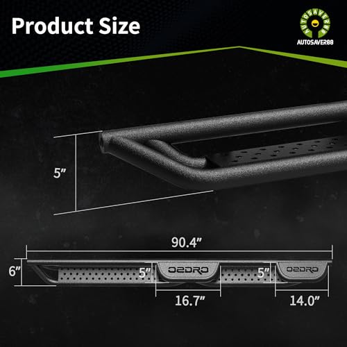 Estribos Running Boards para Tacoma Double Cab 2005-2023 miniatura 2