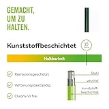 Alberts 614508 Schweißgitter | verschiedene Höhen - wahlweise in verschiedenen Farben | grün | Maschen 12,7 x 12,7 mm | Höhe 50 cm | Länge 5 m